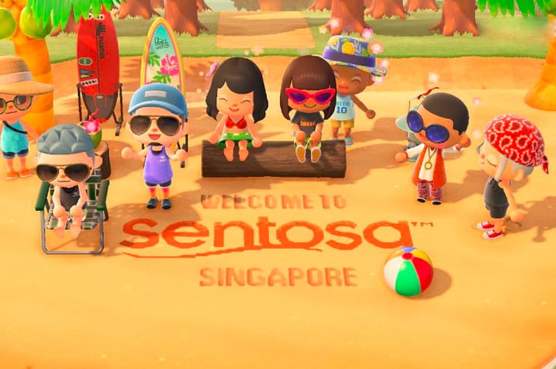 Singapore Sentosa Resort animal Crossing new horizons skyline luge shangri la capella Nintendo Switch bbh marketing branding coronavirus covid 19 times