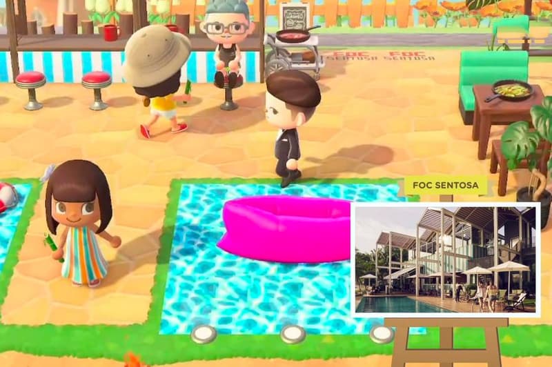 Singapore Sentosa Resort animal Crossing new horizons skyline luge shangri la capella Nintendo Switch bbh marketing branding coronavirus covid 19 times