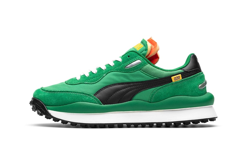size puma future rider style rider release information orange green blue yellow details buy cop purchase exclusive