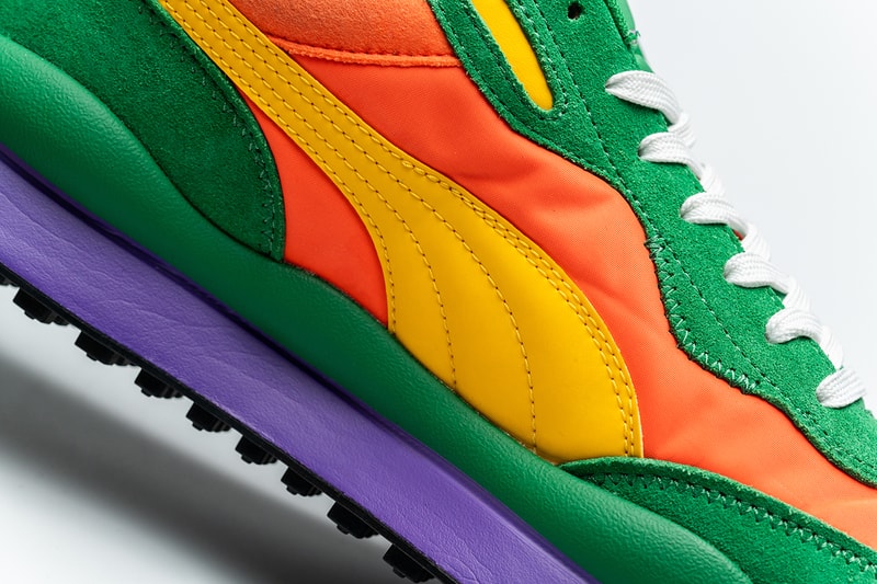 size puma future rider style rider release information orange green blue yellow details buy cop purchase exclusive