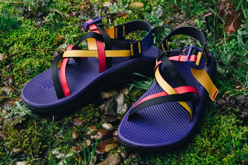 Snow Peak x Chaco Z Cloud X Sandals  outdoors open toe Vibram CHACO GRIP CLOUD PU footbed summer camping hiking Japan 