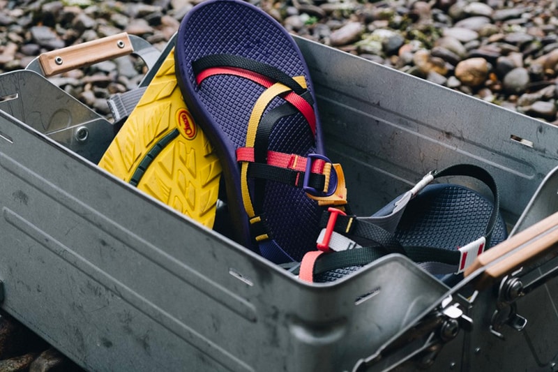 Snow Peak x Chaco Z Cloud X Sandals  outdoors open toe Vibram CHACO GRIP CLOUD PU footbed summer camping hiking Japan 