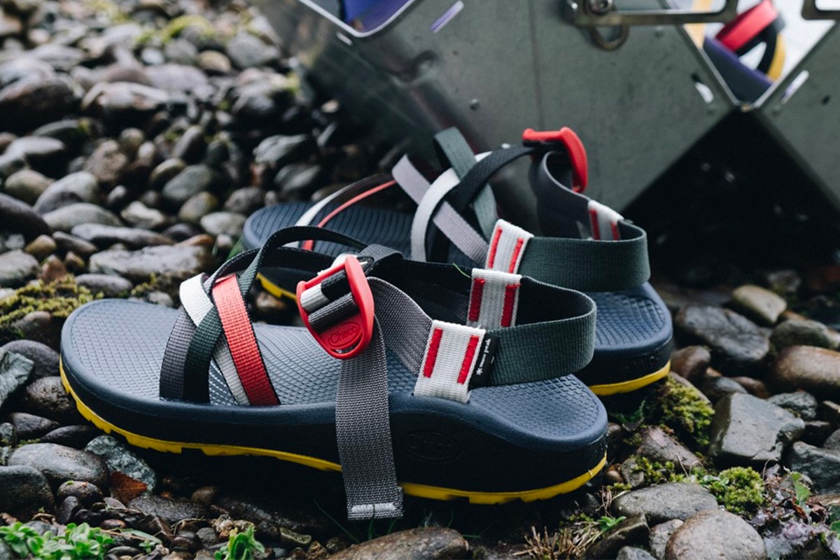 Snow Peak x Chaco Z Cloud X Sandals  outdoors open toe Vibram CHACO GRIP CLOUD PU footbed summer camping hiking Japan 