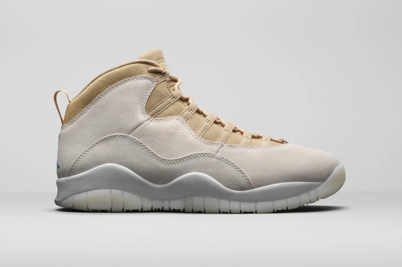 SoleFly Air Jordan 10 Retro SP Sail 10th Anniversary Turbo Green Release Info Miami Freedom Tower CZ6599-100 