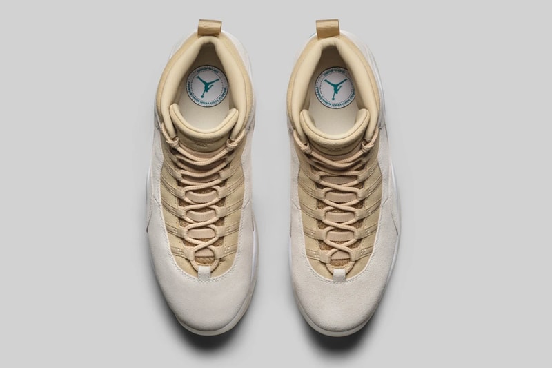 SoleFly Air Jordan 10 Retro SP Sail 10th Anniversary Turbo Green Release Info Miami Freedom Tower CZ6599-100 