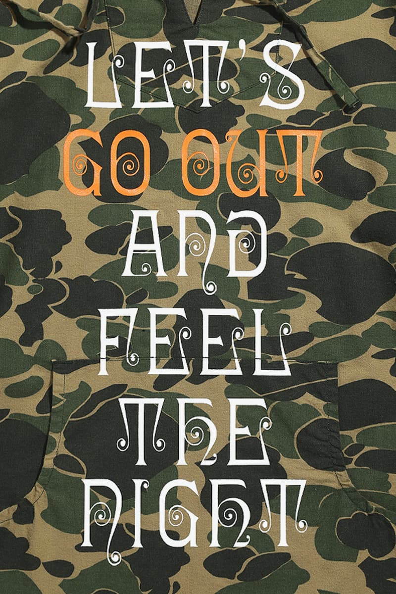 South2 West8 Mexican Parka Go Out Exclusive Release jackets camo poncho nepenthes outerwear Japan