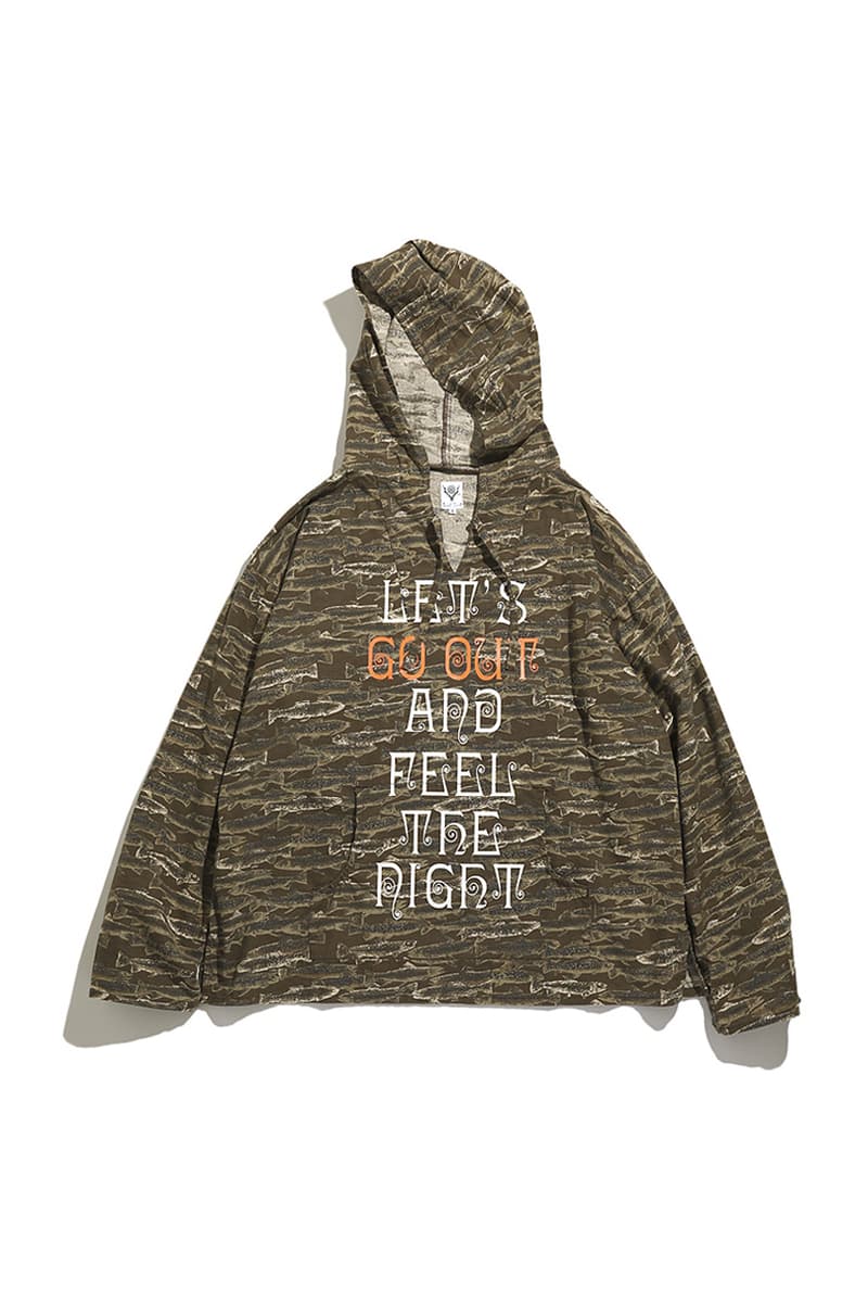 South2 West8 Mexican Parka Go Out Exclusive Release jackets camo poncho nepenthes outerwear Japan
