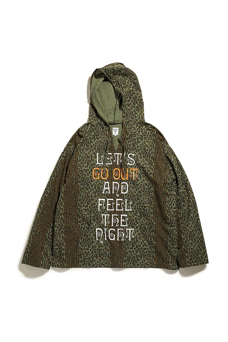 South2 West8 Mexican Parka Go Out Exclusive Release jackets camo poncho nepenthes outerwear Japan 