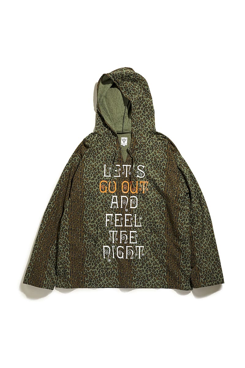 South2 West8 Mexican Parka Go Out Exclusive Release jackets camo poncho nepenthes outerwear Japan