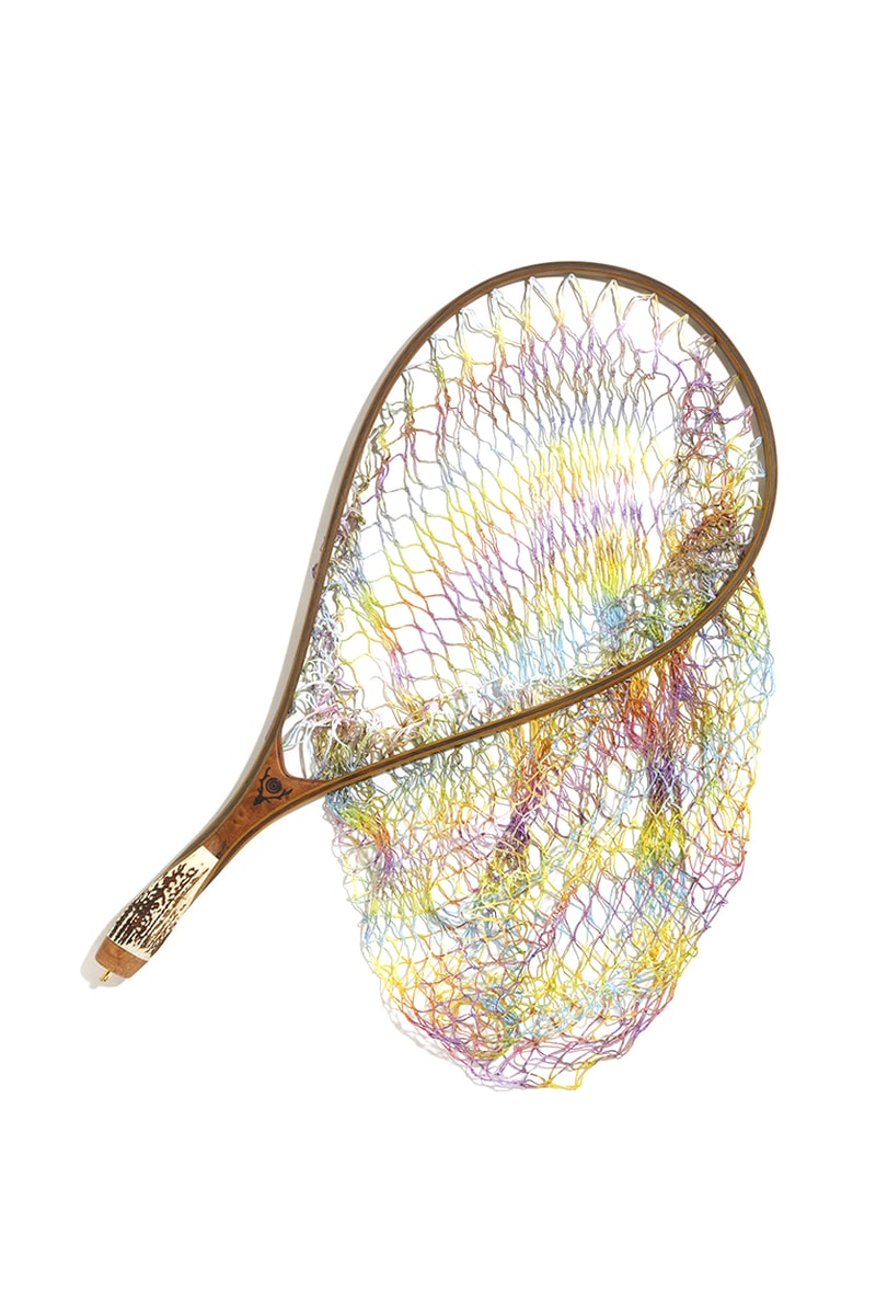South2 West8 HANDMADE TIE DYE LANDING NET STRAIGHT STAG GRIP menswear streetwear nepenthes japan japanese keizo shimizu spring summer 2020 collection sports outdoor