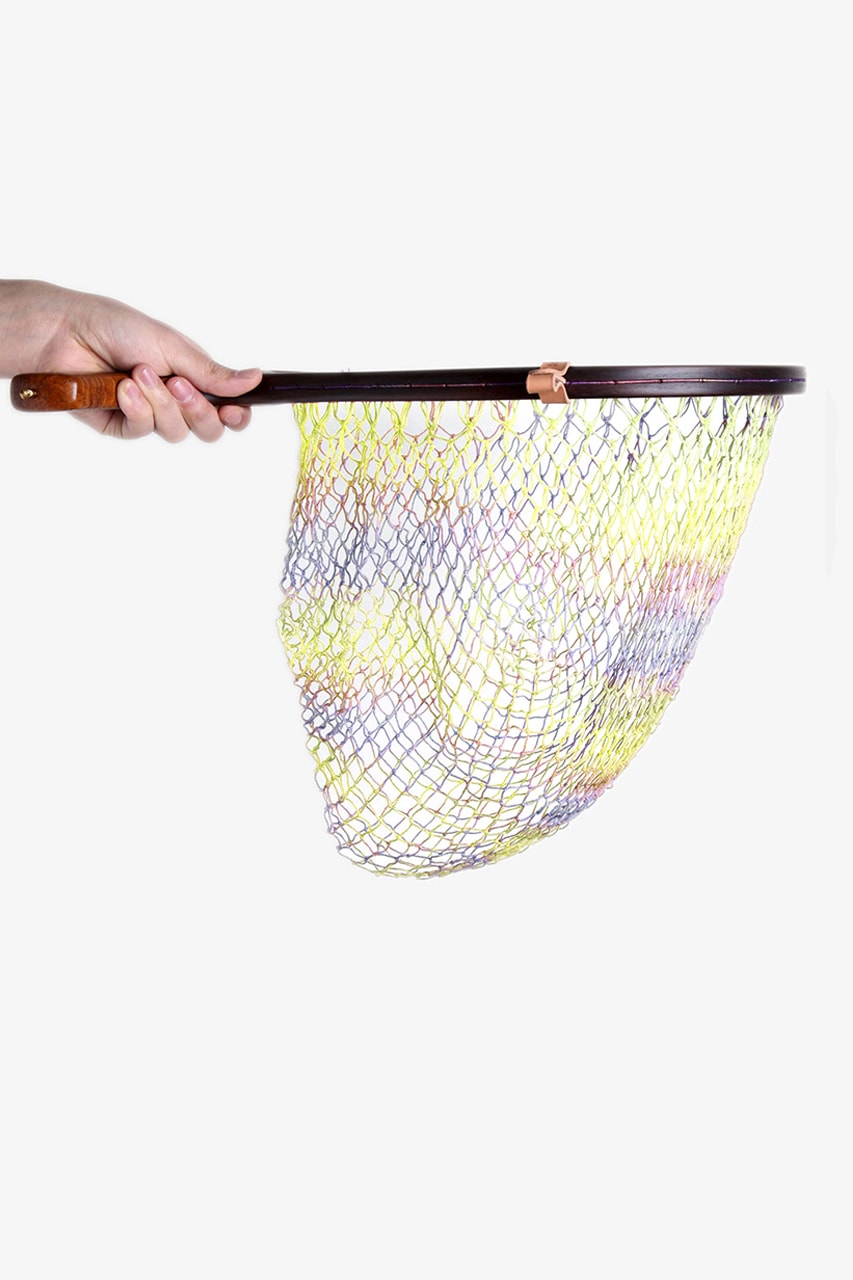 South2 West8 HANDMADE TIE DYE LANDING NET STRAIGHT STAG GRIP menswear streetwear nepenthes japan japanese keizo shimizu spring summer 2020 collection sports outdoor