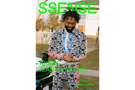 Kerby Jean-Raymond Stars on Cover of SSENSE's Second Print Magazine