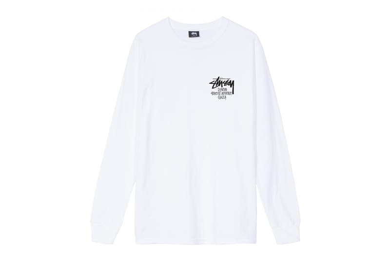 Dover Street Market Ginza Stussy Chapter Pack logo staples streetwear menswear spring summer 2020 collection capsule collaborations graphics