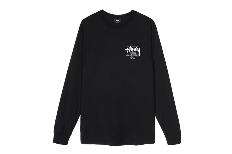 Dover Street Market Ginza Stussy Chapter Pack logo staples streetwear menswear spring summer 2020 collection capsule collaborations graphics