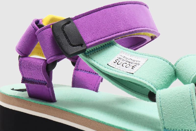 suicoke japanese sandals tan mint atmos tokyo drop