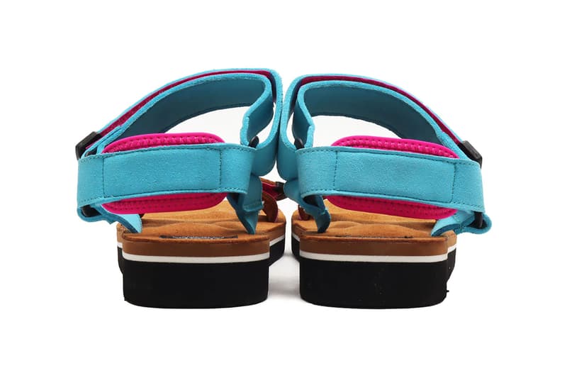 suicoke japanese sandals tan mint atmos tokyo drop