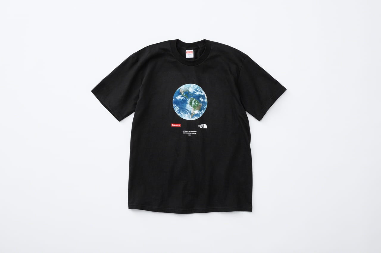 the north face supreme tee