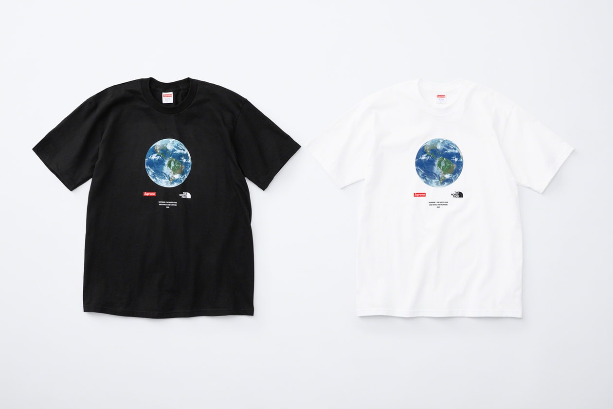 Supreme x TNF Spring Drop 2 and One World Tee