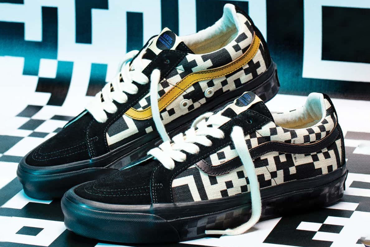 taka hayashi vault by vans sk8 lo style 47 98 military qr code checkerboard release date info photos price