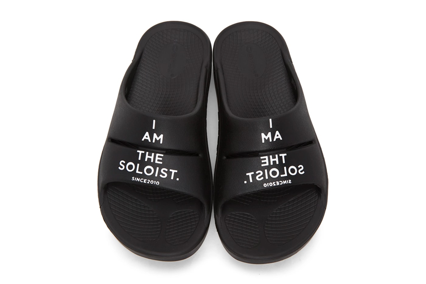 TAKAHIROMIYASHITATheSoloist OOFOS Edition OOcloog Loafers Flip Flops slides menswear streetwear spring summer 2020 collection kicks sandals