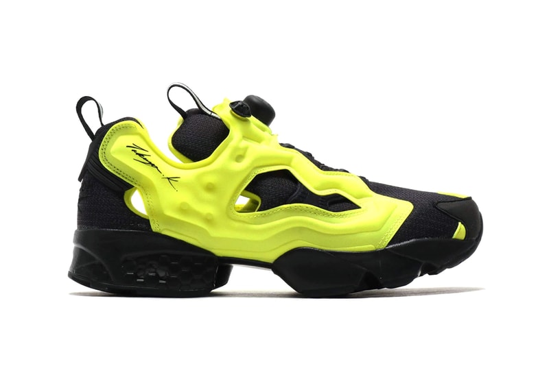 Takuya Kamioka reebok instapump fury fx4261 black hyper green volt yellow release date info photos price