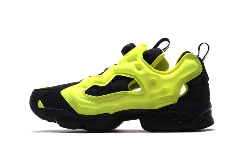 Takuya Kamioka reebok instapump fury fx4261 black hyper green volt yellow release date info photos price