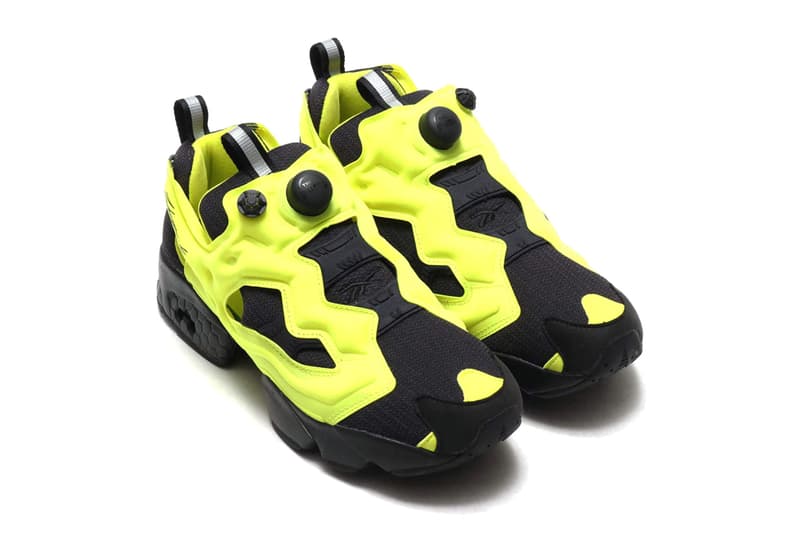 Takuya Kamioka reebok instapump fury fx4261 black hyper green volt yellow release date info photos price