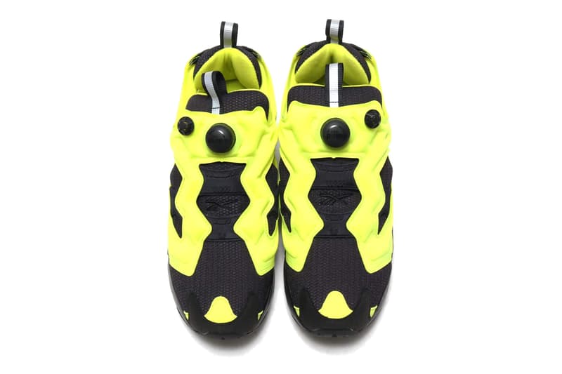 Takuya Kamioka reebok instapump fury fx4261 black hyper green volt yellow release date info photos price