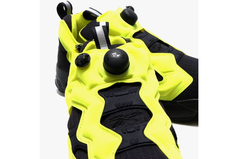 Takuya Kamioka reebok instapump fury fx4261 black hyper green volt yellow release date info photos price