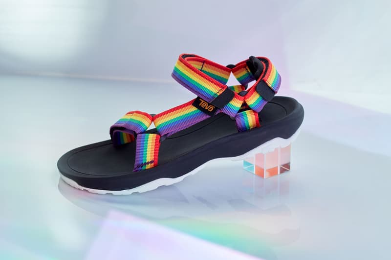 teva pride month rainbow sandals sandal pack release summer 2020 it gets better initiative lgbtq original universal flatform