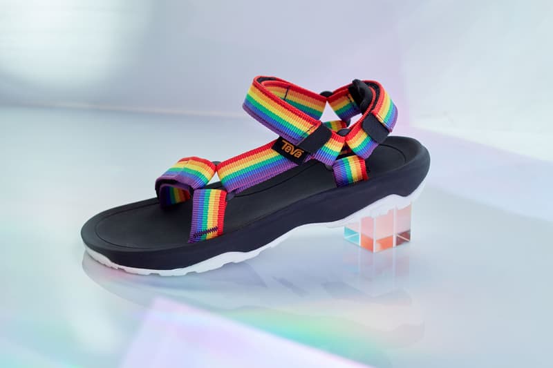 teva pride month rainbow sandals sandal pack release summer 2020 it gets better initiative lgbtq original universal flatform 