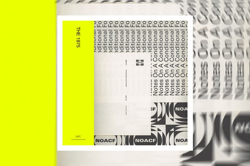 The 1975 'Notes On A Conditional Form' Album Stream dirty hit polydor records spotify apple music listen now matt healy manchester band rock pop indie alternative synthpop electropop
