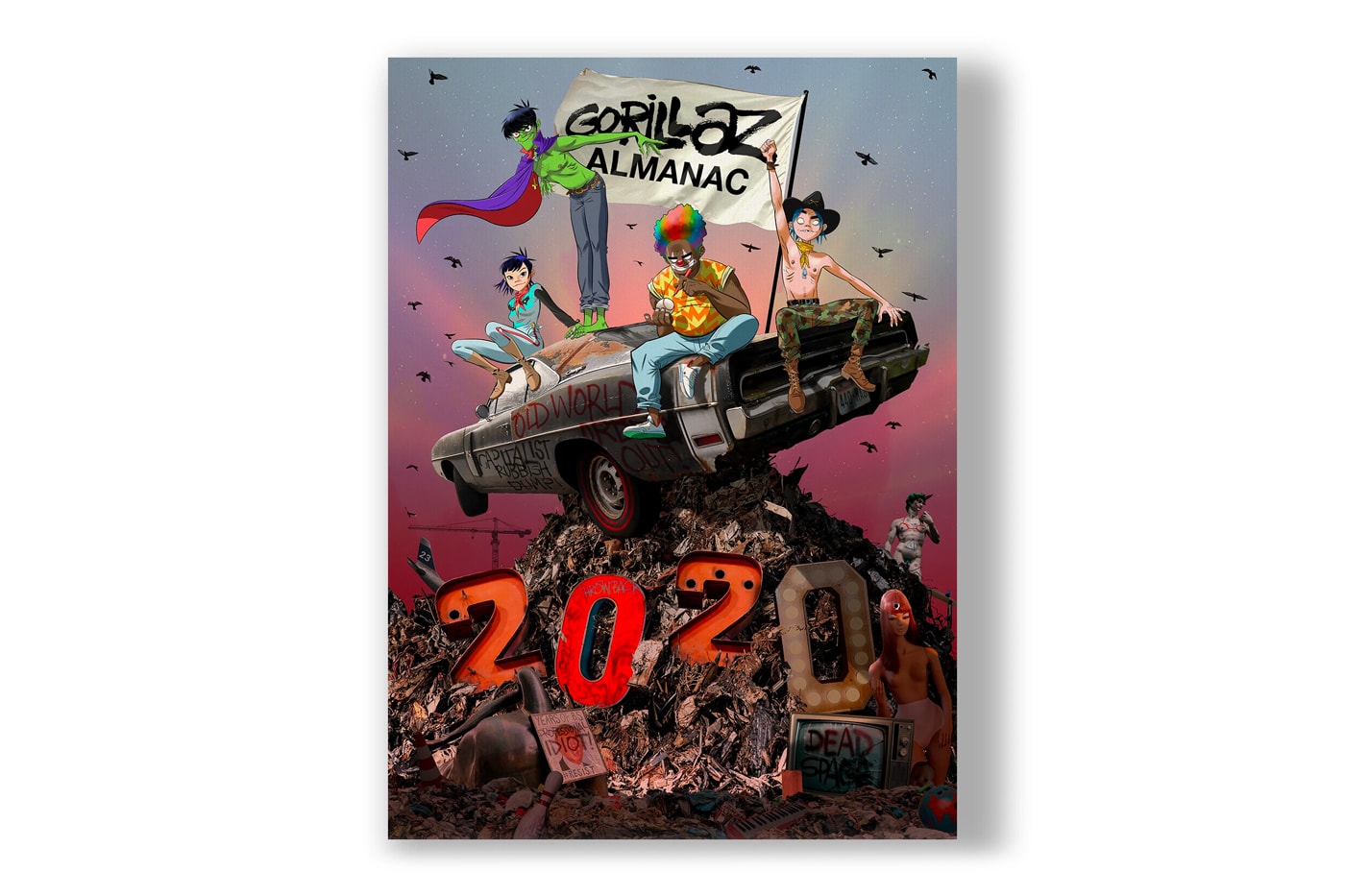 The Gorillaz Almanac Release Info book 2D Noodle Murdoc Niccals Russel Hobbs Damon Albarn Jamie Hewlett the now now 