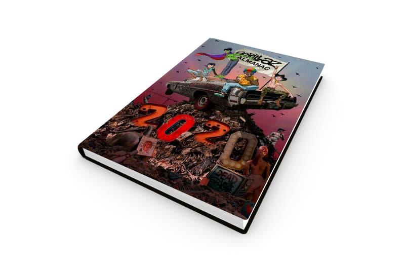 The Gorillaz Almanac Release Info book 2D Noodle Murdoc Niccals Russel Hobbs Damon Albarn Jamie Hewlett the now now
