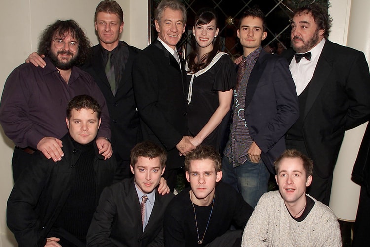 A very young Lord of the Rings cast