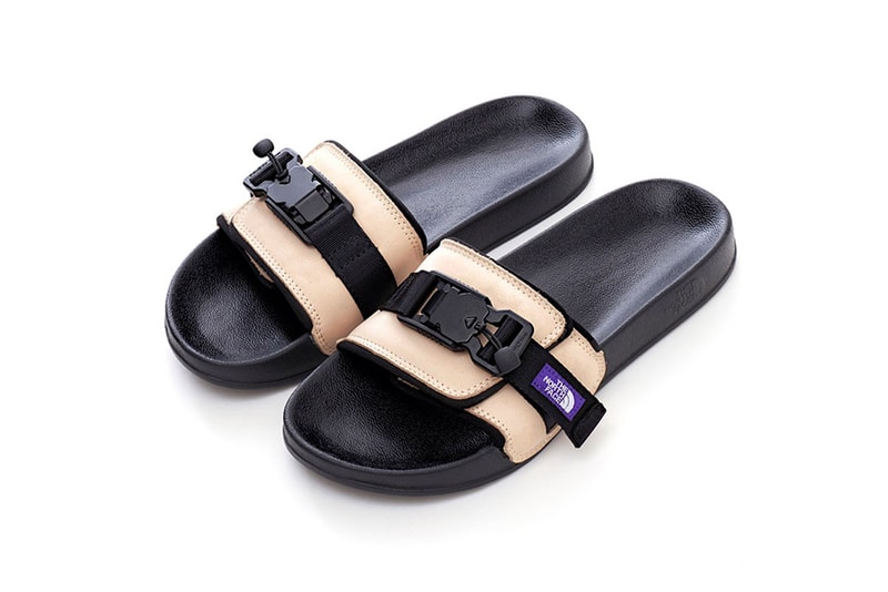 THE NORTH FACE PURPLE LABEL Knit Leather Sandals TNF Slippers Slides