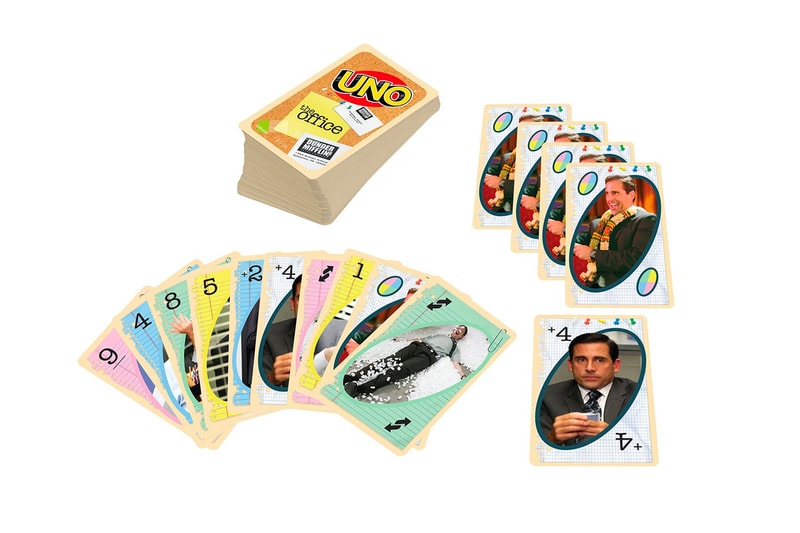 The Office UNO Card Game Release Info Dunder Mifflin nbc steve carrell michael Jim Pam Dwight john krasinski 