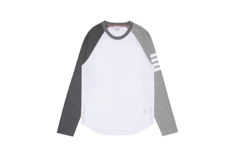 thom browne joyce hong kong harbour city store opening collection exclusive capsule cardigans blazers americana american stripes preppy varsity 