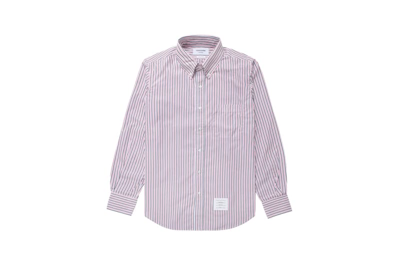 thom browne joyce hong kong harbour city store opening collection exclusive capsule cardigans blazers americana american stripes preppy varsity