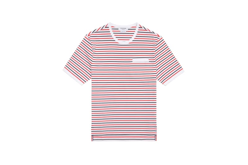 thom browne joyce hong kong harbour city store opening collection exclusive capsule cardigans blazers americana american stripes preppy varsity