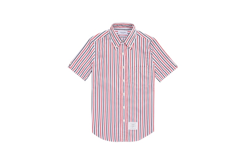 thom browne joyce hong kong harbour city store opening collection exclusive capsule cardigans blazers americana american stripes preppy varsity 