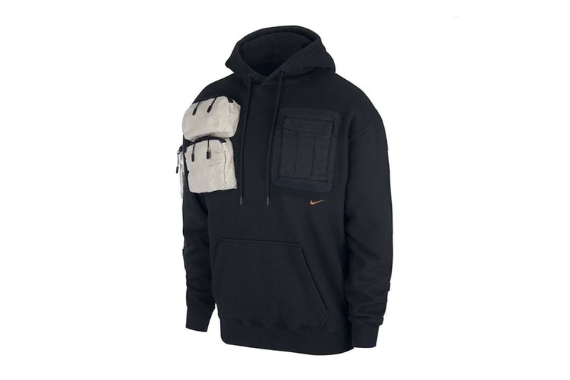 Military-Inspired Travis Scott x Nike Apparel Collection Surfaces Cactus Trails hoodie pants shirt tee T-Shirts military pouch 