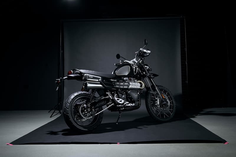 triumph scrambler 1200 james bond limited edition motorcycle bike no time to die daniel craig