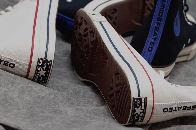 undefeated converse chuck taylor 70 hi fundamentals program collection white black blue red official release date info photos price store list