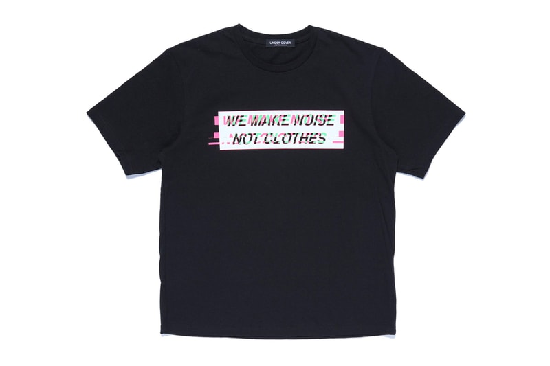 UNDERCOVER Basic NOISE WE MAKE NOISE NOT CLOTHES Release Info T shirt Parka Shirt