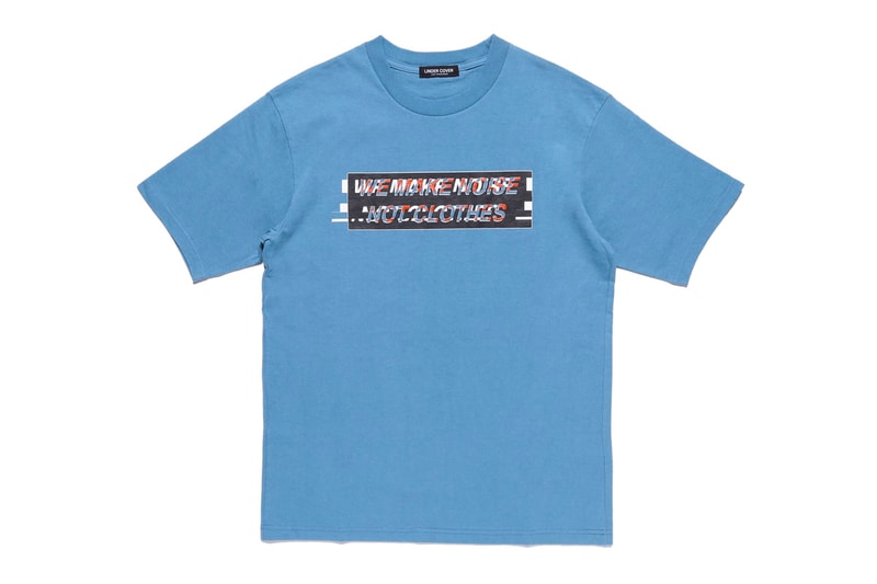 UNDERCOVER Basic NOISE WE MAKE NOISE NOT CLOTHES Release Info T shirt Parka Shirt