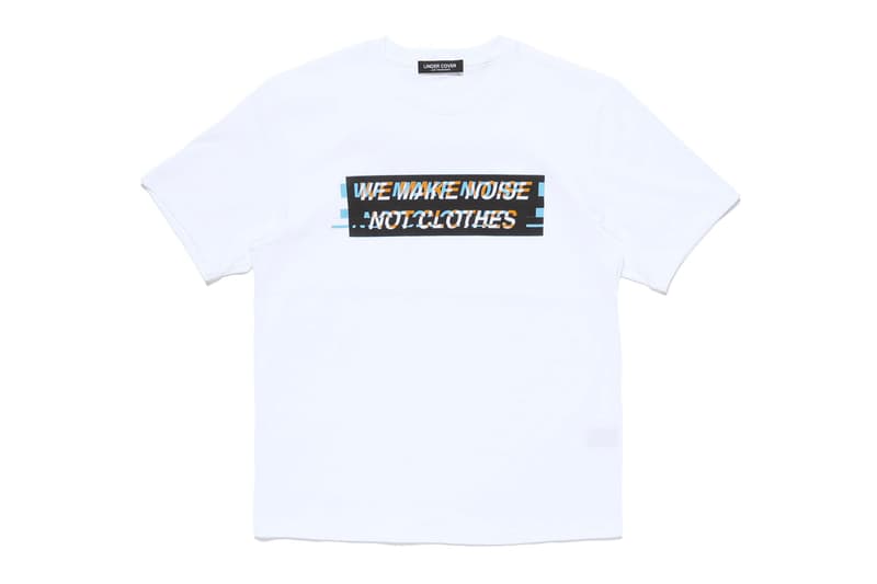 UNDERCOVER Basic NOISE WE MAKE NOISE NOT CLOTHES Release Info T shirt Parka Shirt