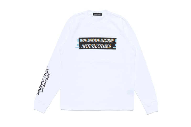 UNDERCOVER Basic NOISE WE MAKE NOISE NOT CLOTHES Release Info T shirt Parka Shirt
