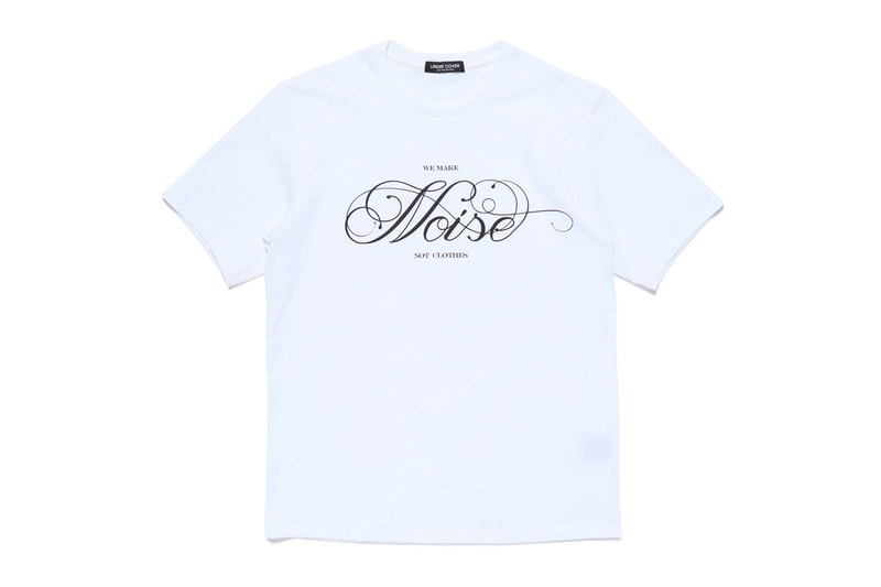 UNDERCOVER Basic NOISE WE MAKE NOISE NOT CLOTHES Release Info T shirt Parka Shirt