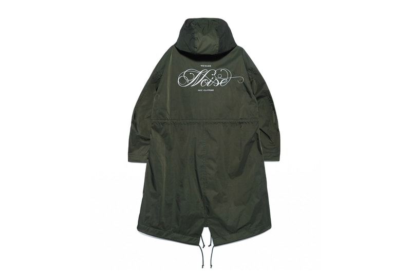 UNDERCOVER Basic NOISE WE MAKE NOISE NOT CLOTHES Release Info T shirt Parka Shirt
